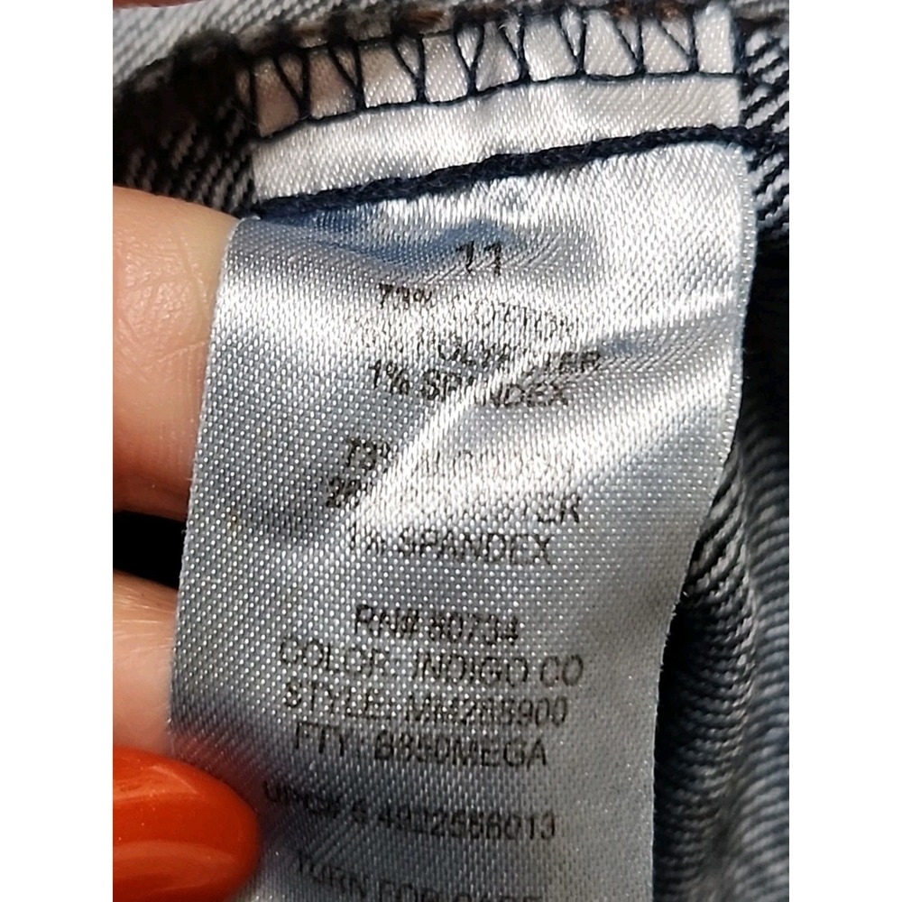 Miley‎ Cyrus X Max Azria NWT Jeans Jr's Size 11 Rolled Leg 32x30 - Picture 14 of 15